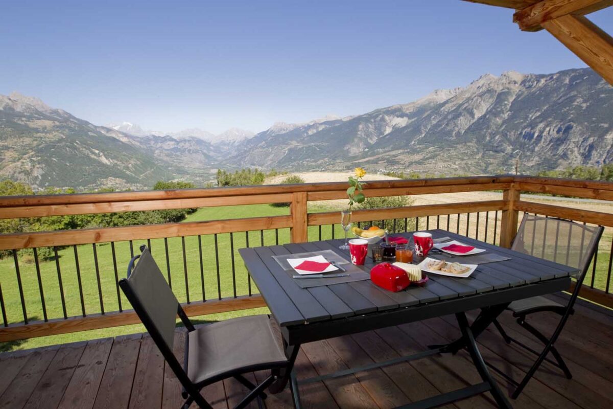 sonate conciergerie chalet vue ete